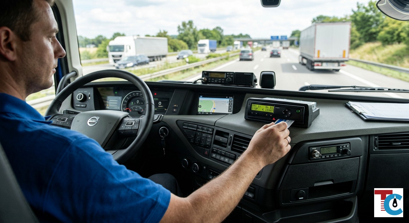 Где находится тахограф в грузовике: правила установки и проверки в 2026 году