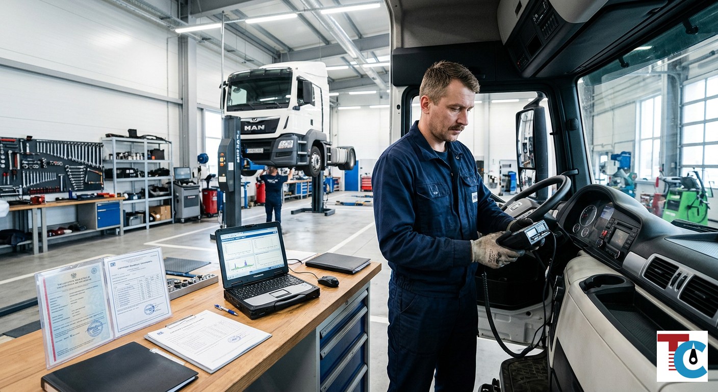 Калибровка тахографа: какие документы понадобятся в 2026 году?