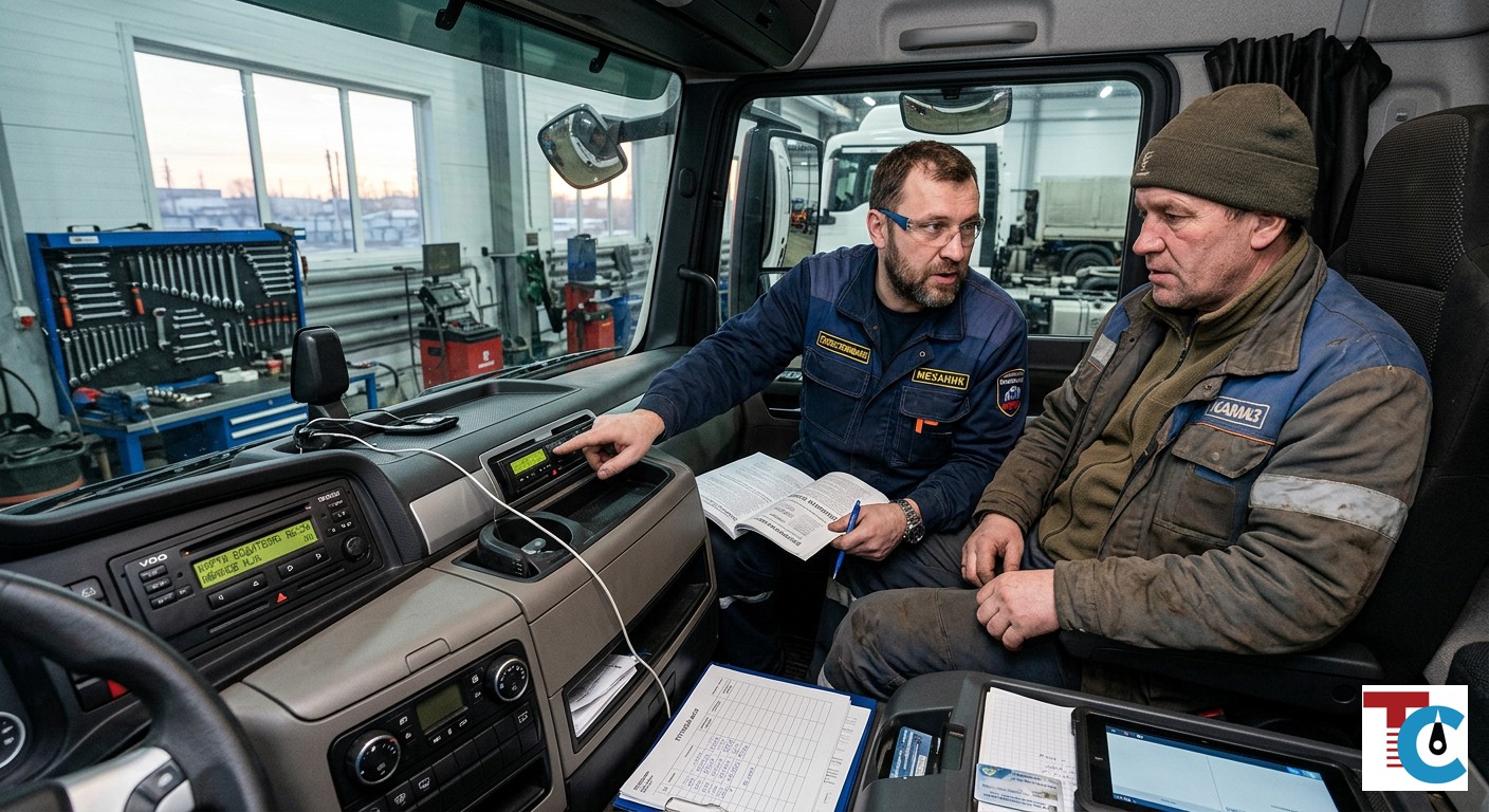 Калибровка тахографа грузовика: когда и зачем нужна в 2026 году, чтобы избежать штрафов