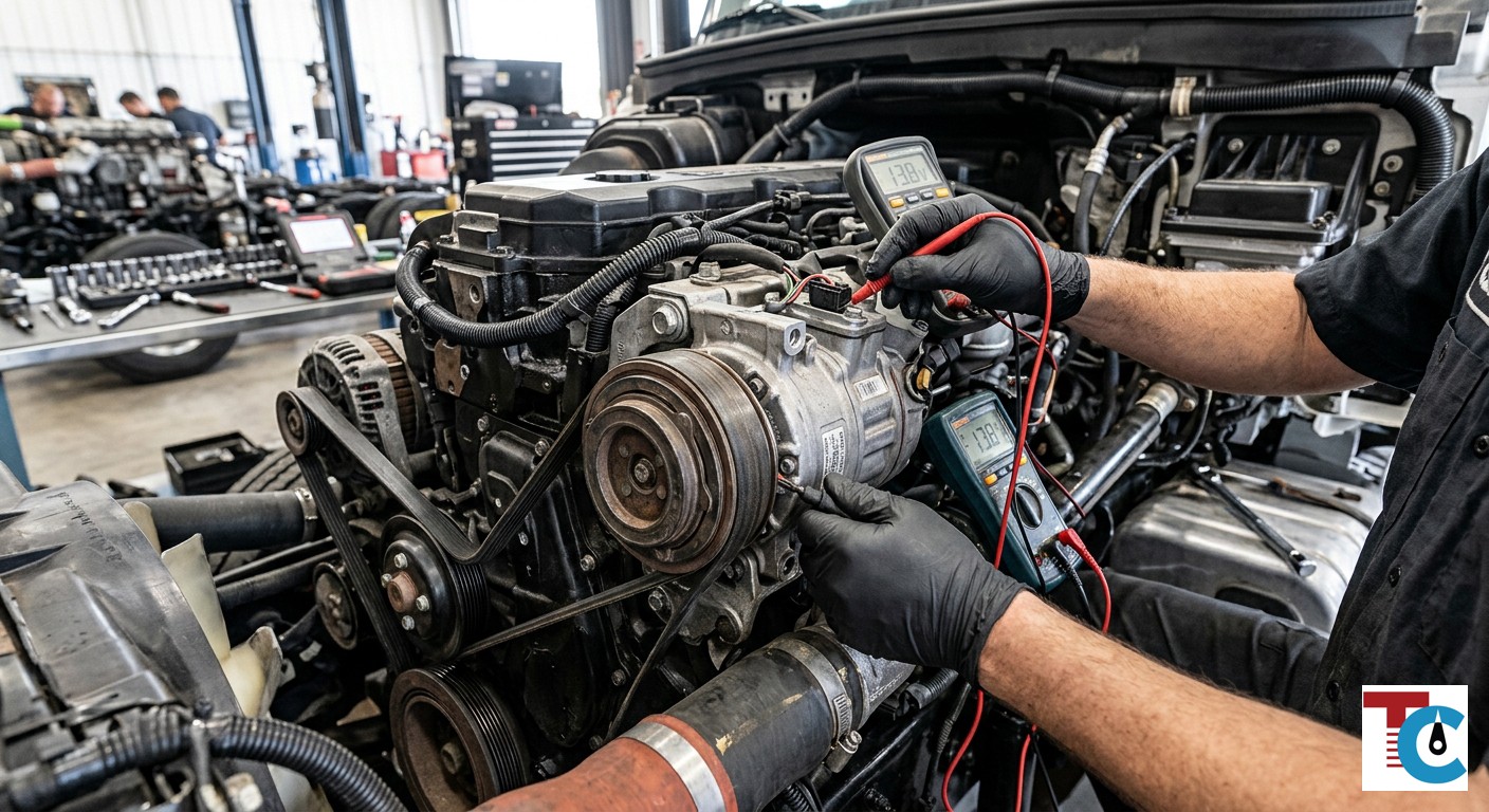 Муфта компрессора кондиционера грузовика: диагностика, ремонт и замена