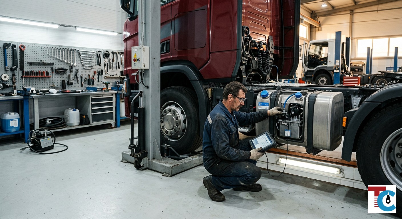 Обслуживание системы AdBlue грузовиков: диагностика, ремонт и профилактика в 2026 году