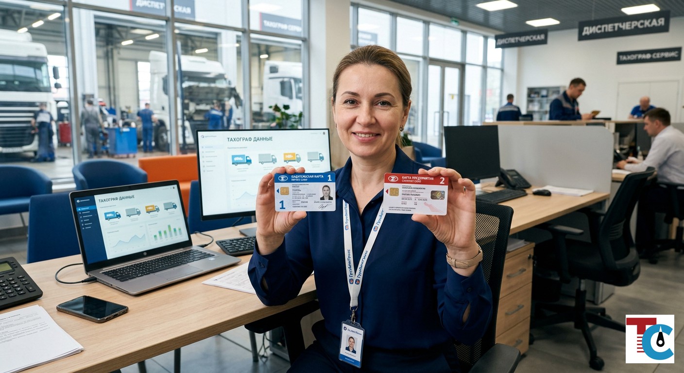 Как оформить карту водителя для тахографа в 2026 году: полное руководство
