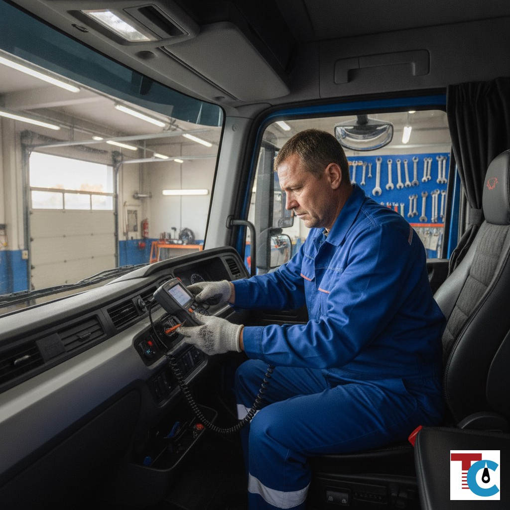 Ошибка тахографа DONGF на грузовиках Dongfeng: Полное руководство по диагностике и устранению в 2026 году