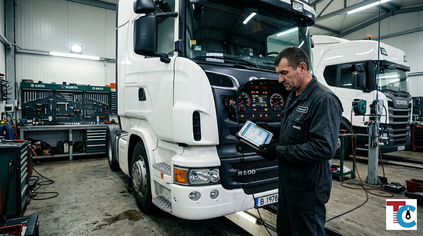 Ремонт блока координатора SCANIA (COO/BCI): симптомы, диагностика, решения в Тахограф-Сервис