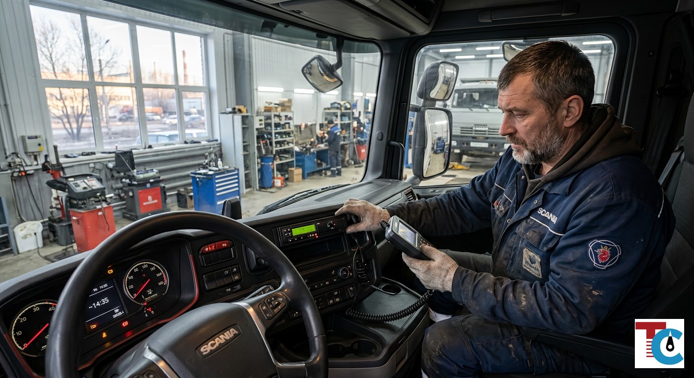 Ремонт датчика движения тахографа: причины, диагностика, замена в 2026 году