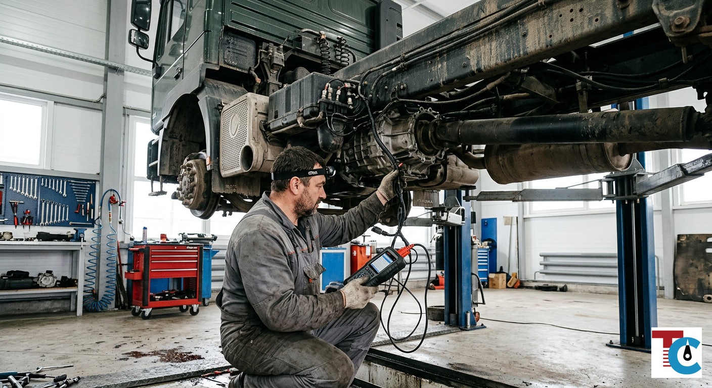 Ремонт датчика скорости SHACMAN: почему тахограф не видит сигнал?