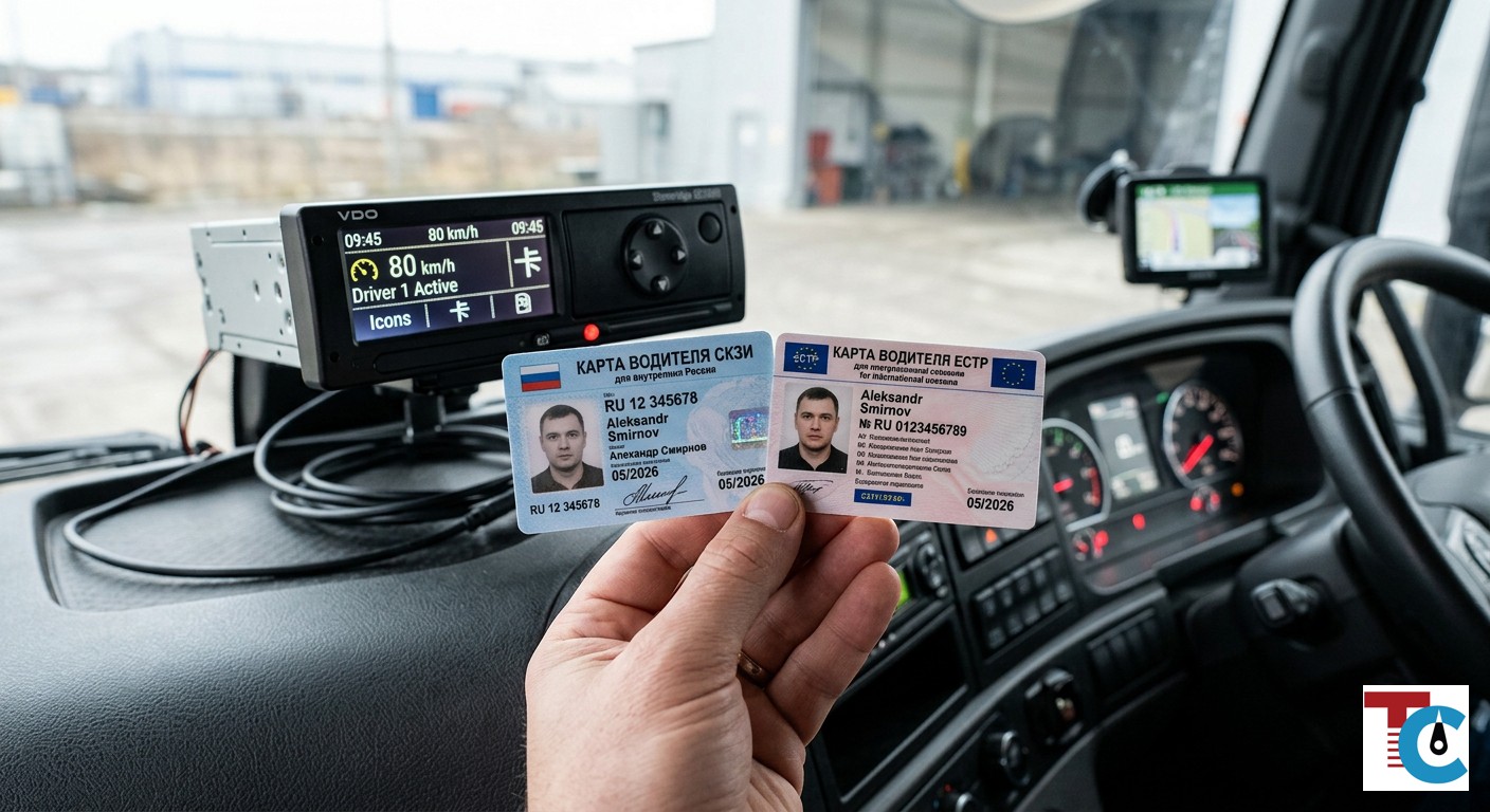 Сколько стоит карта тахографа для водителя в 2026 году: полный обзор цен, типов и сроков