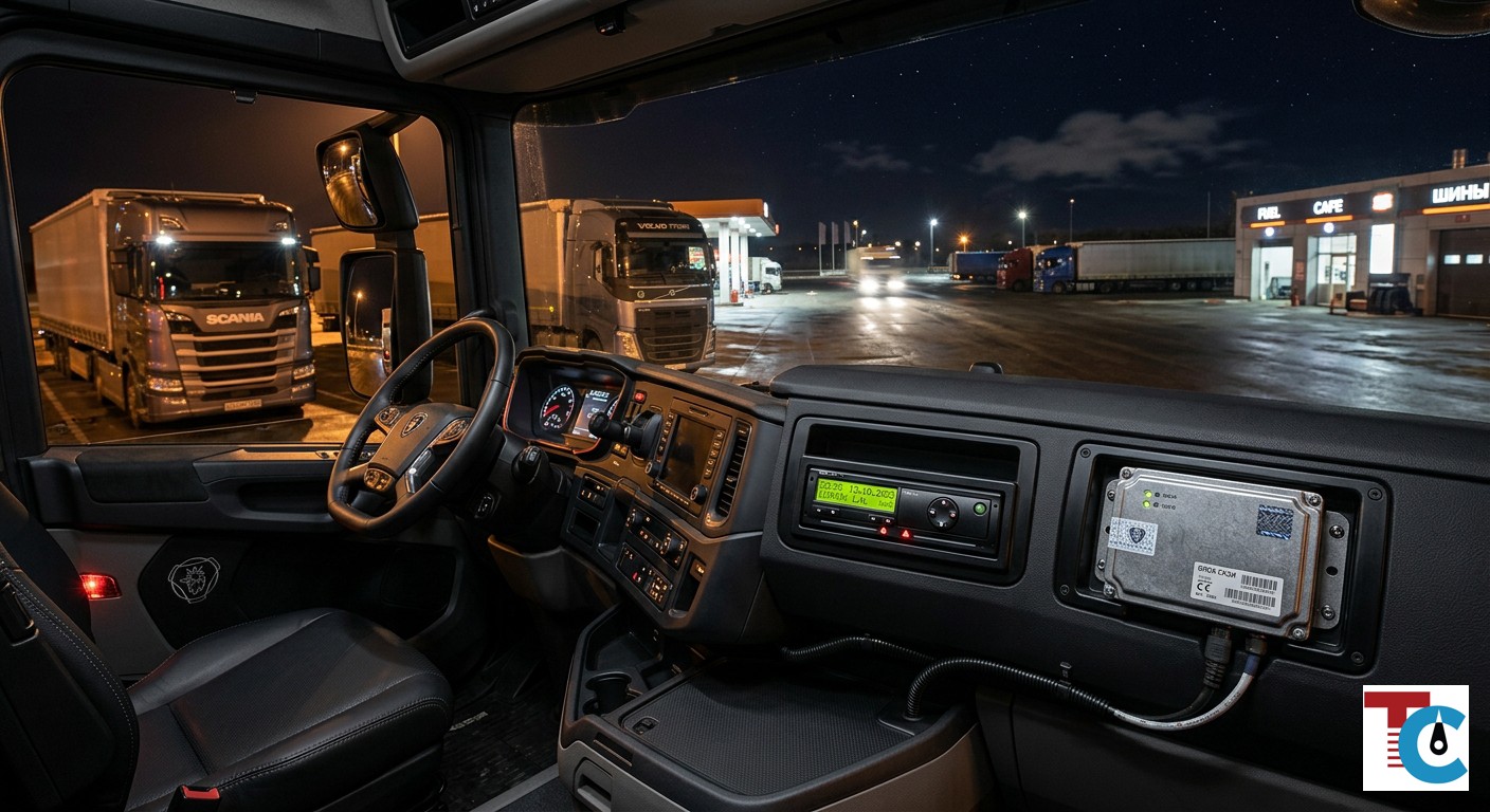 Тахограф СКЗИ: все, что нужно знать водителю и перевозчику в 2026 году