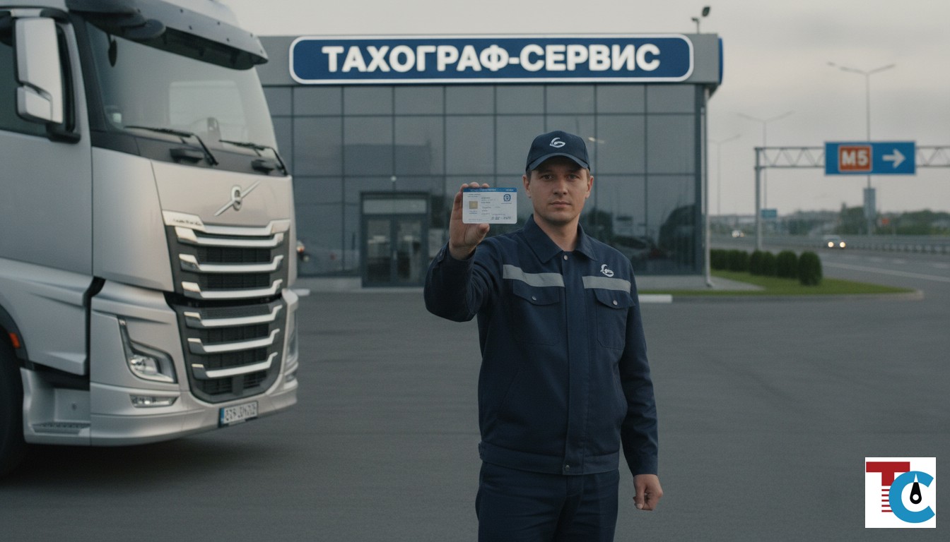 Тахограф в Уфе: Установка, калибровка и карты водителя для грузовиков в 2026 году