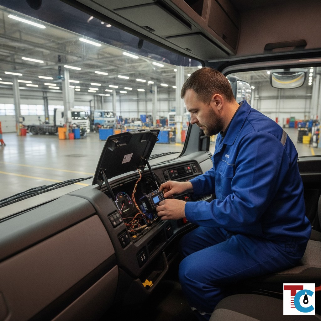 Установка и калибровка тахографа в 2026 году: полное руководство для перевозчиков