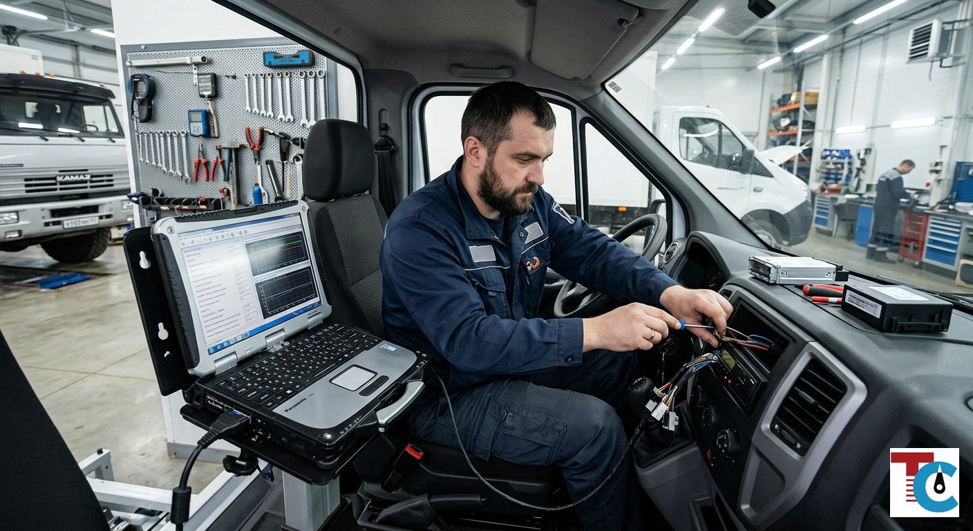 Замена блока СКЗИ тахографа на ГАЗ Next: решение проблемы «Некорректная работа СКЗИ» в 2026 году