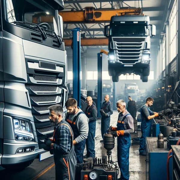 Чистка автономного отопителя для Volvo, Scania,