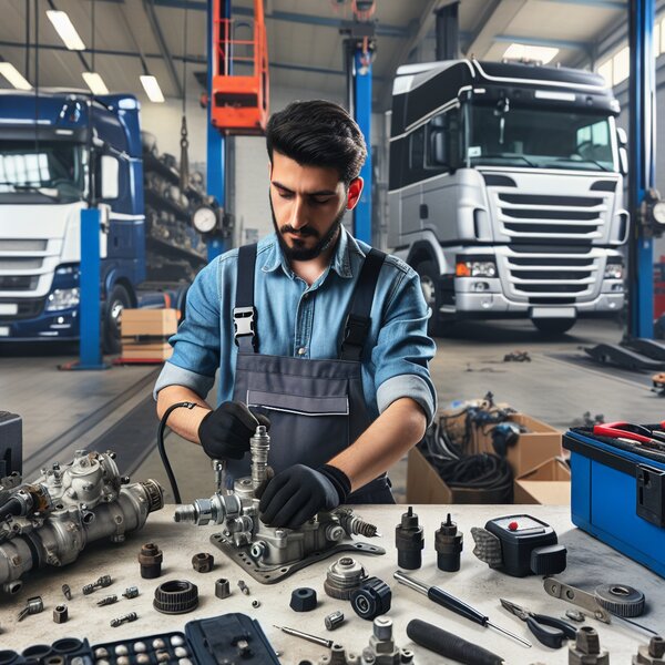 Ремонт датчиков давления воздуха для грузовиков Volvo, Scania, Mercedes,