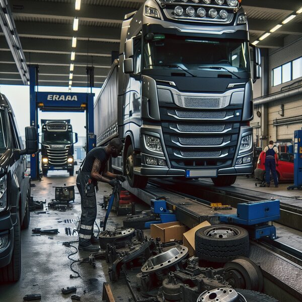 Профессиональное снятие и установка бамперов для Volvo, Scania, Mercedes,