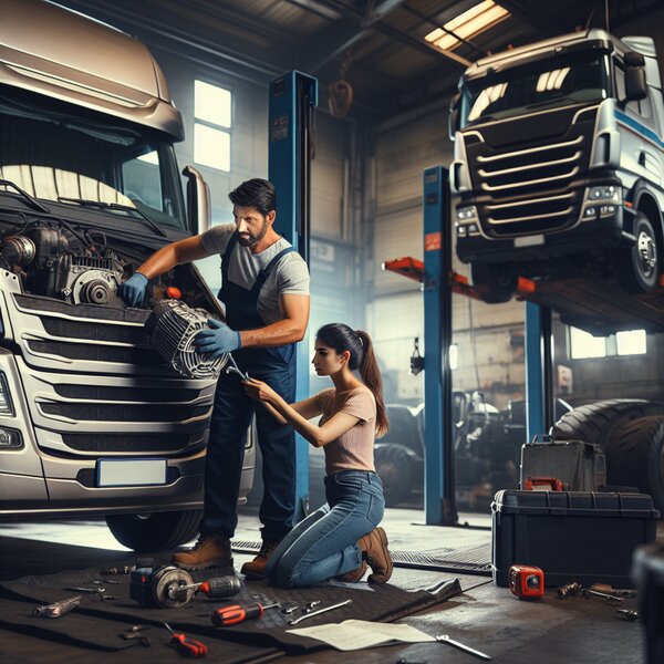 Снятие и установка компрессора кондиционера Volvo, Scania, Mercedes, Renault,