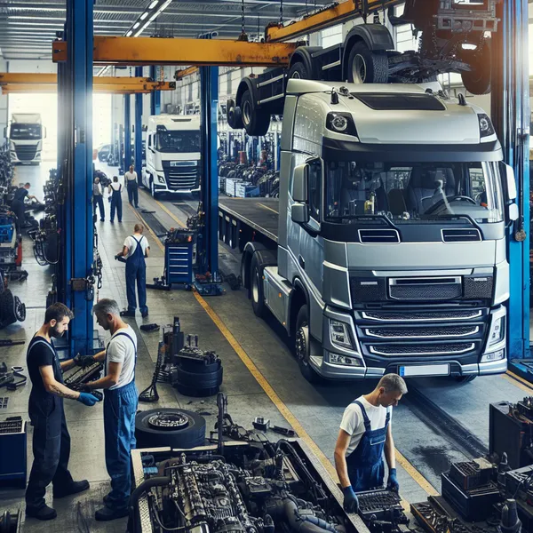 Поверка оборудования для грузовиков Volvo, Scania