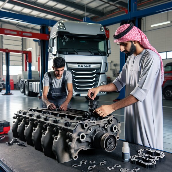 Замена прокладки клапанной крышки для Volvo, Scania, Mercedes, Renault, DAF,