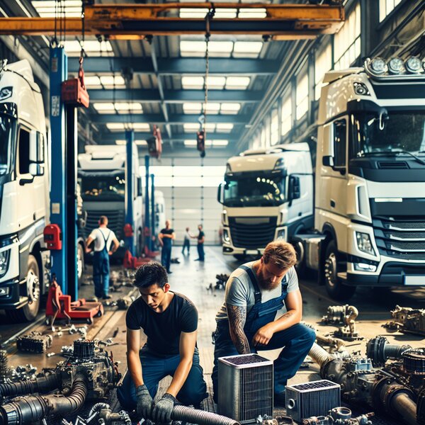 Снятие трубок кондиционера для Volvo, Scania, Mercedes, Renault, DAF, Камаз,