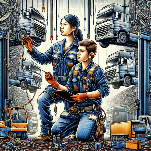 Переобжимка проводов для грузовиков Volvo, Scania, Mercedes, Renault, DAF,