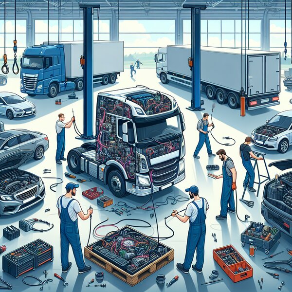 Восстановление проводки кондиционеров(A/C)для грузовиков: Volvo, Scania,