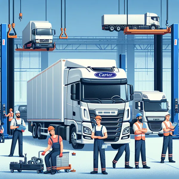 ТО рефрижераторов Carrier для Volvo, Scania,