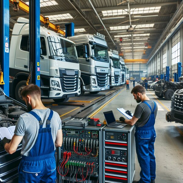 Диагностика электрооборудования авто Volvo, Scania, Mercedes, Renault, DAF,