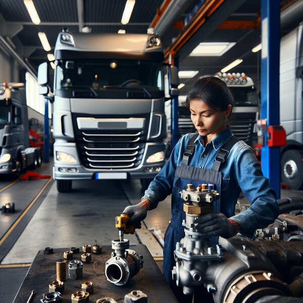 Замена предохранительного клапана для грузовиков: Volvo, Scania, Mercedes,