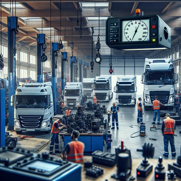 Ремонт и калибровка тахографов для Volvo, Scania, Mercedes, Renault, DAF, Камаз