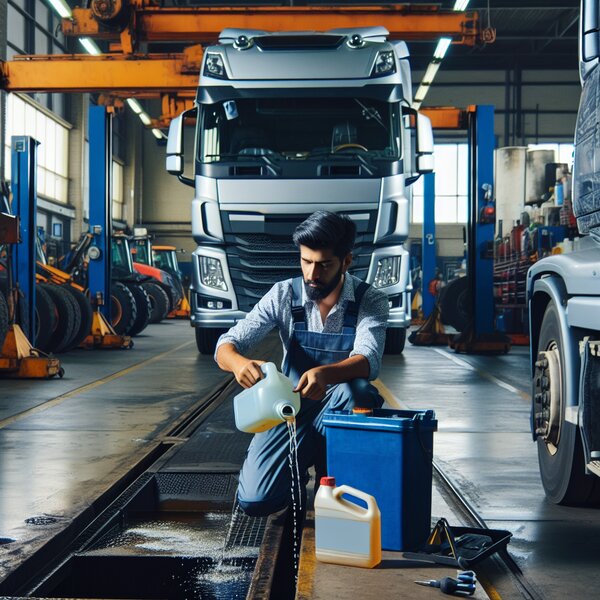 Слив антифриза всех марок: Volvo, Scania, Mercedes, Renault, DAF, Камаз, МАЗ,