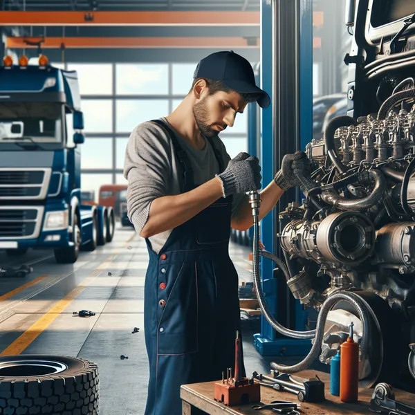 Замена патрубка MB силуминового насоса охлаждения