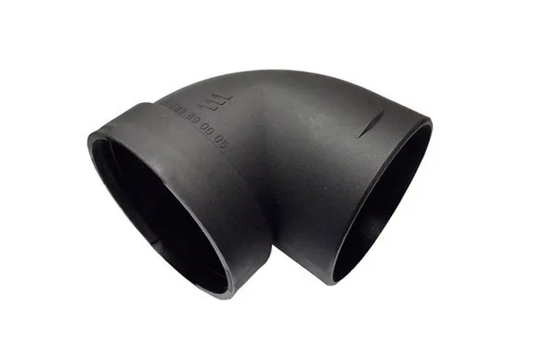 Колено угловое 90 град , к воздуховоду D 60 мм