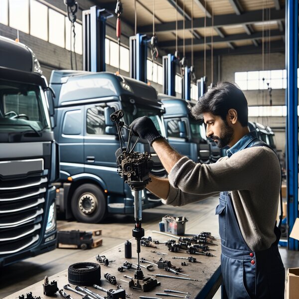 Замена механизма стеклоочистителя с мотором для Volvo, Scania, Mercedes,