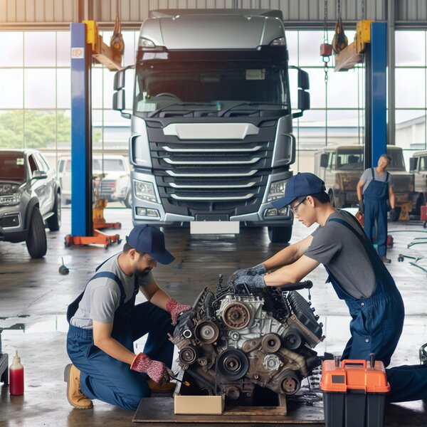 Снятие картера двигателя Volvo, Scania, Mercedes, Renault, DAF, Камаз, МАЗ и др.