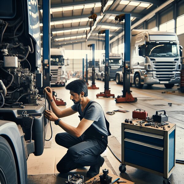 Ремонт сервопривода зеркал заднего вида для Volvo, Scania, Mercedes, Renault,