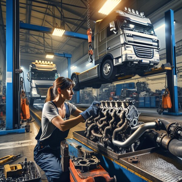 Снятие и установка коллектора для грузовиков Volvo, Scania, Mercedes, DAF,