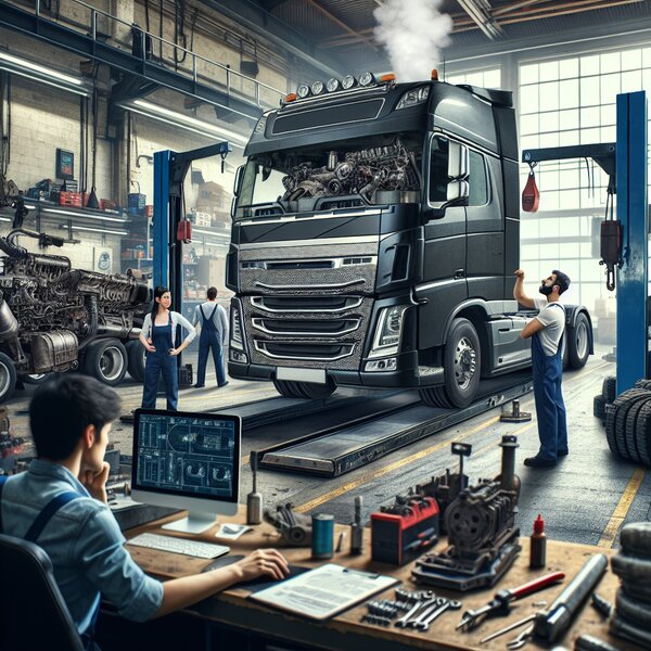Диагностика впускной/выпускной системы для грузовиков Volvo, Scania, Mercedes,