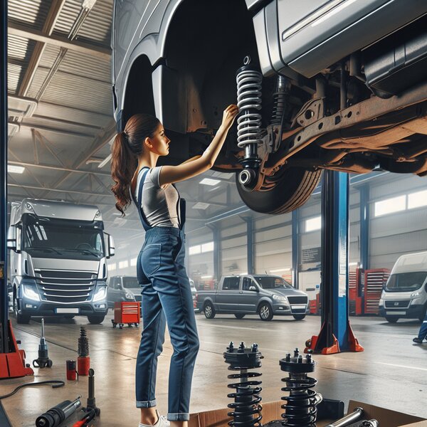 Замена амортизаторов кабины для грузовиков Volvo, Scania, Mercedes, Renault,