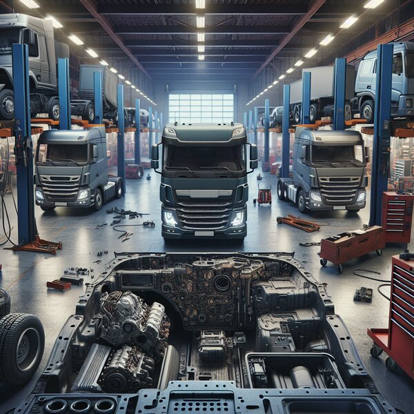 Разборка и сборка салона кабины грузовиков Volvo, Scania, Mercedes, Renault,