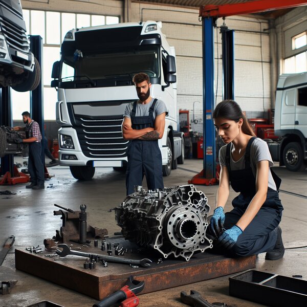 Профессиональные услуги по снятию КПП для грузовиков: Камаз, Volvo, Scania,