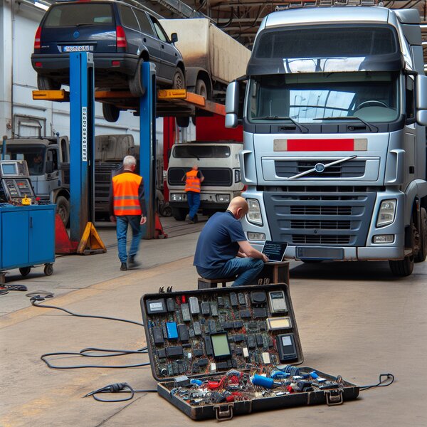 Деактивация старого блока СКЗИ для грузовиков Volvo, Scania, Mercedes, Renault,