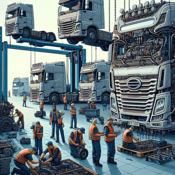 Ремонт пневмосистем Volvo, Scania, Mercedes, Renault, DAF, Камаз, МАЗ, Sinotruk