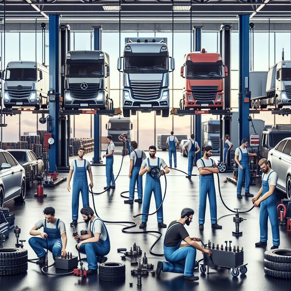 Опрессовка системы для грузовиков Volvo, Scania, Mercedes, Renault, DAF, Камаз,