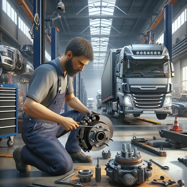 Замена втулок тормозного вала Volvo, Scania, Mercedes, Renault, DAF, Камаз, МАЗ