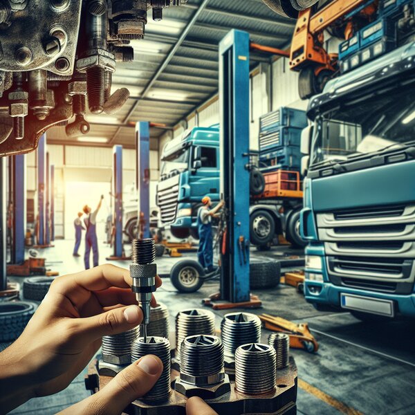 Восстановление резьбы тормозного вала (6 шт.) для Volvo, Scania, Mercedes,