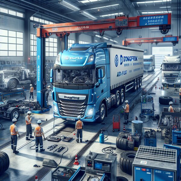 Отключение системы AdBlue (мочевина) на грузовике Dongfeng Duolika D6: