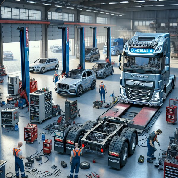 Отключение системы AdBlue на грузовике Dongfeng Furuika R6: профессиональная