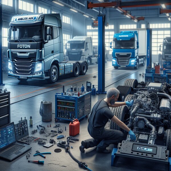 Отключение системы AdBlue (мочевины) для Foton AUV Pioneer Europe - улучшение