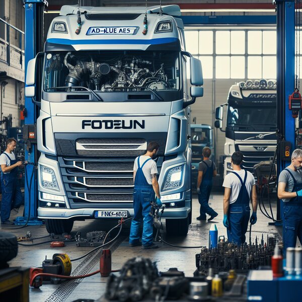 Отключение системы AdBlue (мочевина) для грузовиков Foton Auman EST – повышение