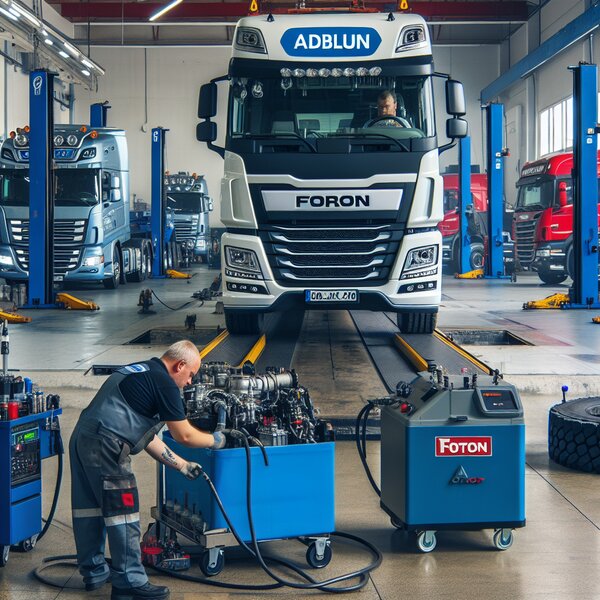 Отключение AdBlue (мочевины) Foton Forland King Kong: повышение мощности и