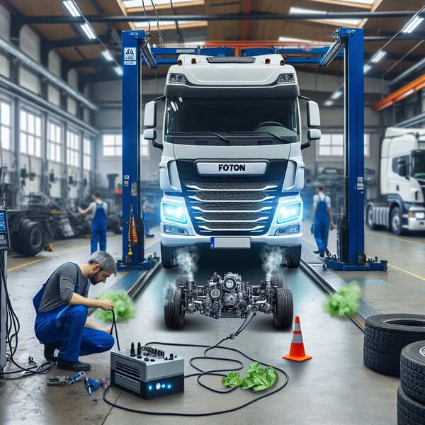 Отключение системы AdBlue на Foton Tunland E3: экономия топлива и ресурс